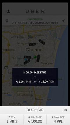 On-demand-car service Uber reaches Chennai