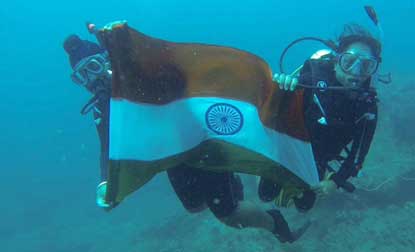 Indian tricolour creates a new wave