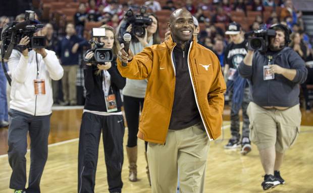 Asked about Texas A&M's 'coach cool' and 'swagcopter,' Charlie Strong: Texas …