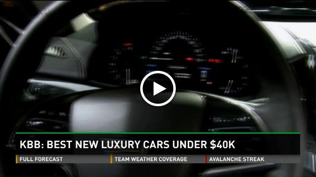 Top new luxury cars under $40K