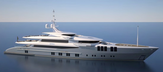 Sunrise Yachts signs 68 metre Skyfall superyacht contract