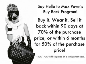 Max Pawn's 'Buy Back' Program Removes Buyer's Remorse