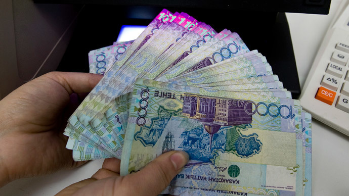 Kazakhstan's currency devalued 19%, as Russia's ruble slides. Who's next?