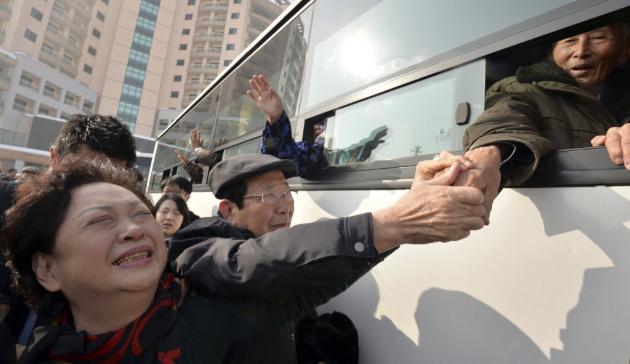 Koreans end tearful family reunions with little hope for more frequent visits