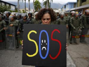 Protest leader mocks Maduro's talks