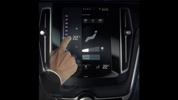 Volvo looks to the future of its automobiles with touch screens at its center