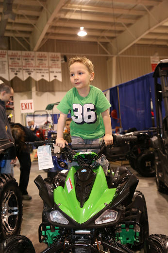 Visitors spend at sportsman show