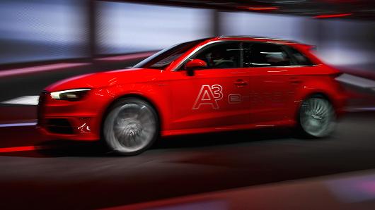 Audi drives to gain on rivals in entry-level luxe