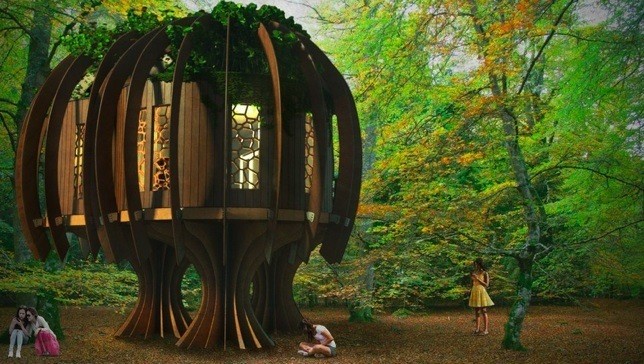 Quiet Treehouse: A sylvan escape that battles noise pollution