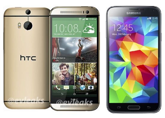 Samsung Galaxy S5 vs HTC M8 (New HTC One) – Part 1: Raw Hardware Specs