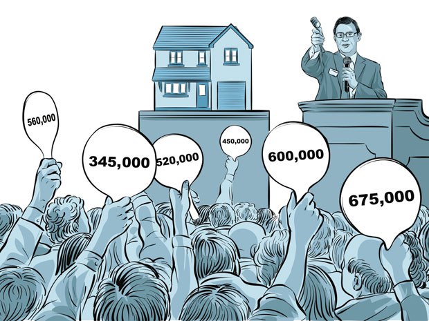 Real estate bidding wars: It's every man for himself