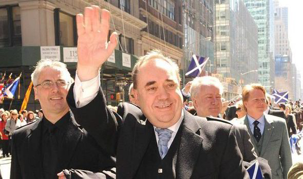 Alex Salmond heads back to the USA for another taxpayer-funded stateside …