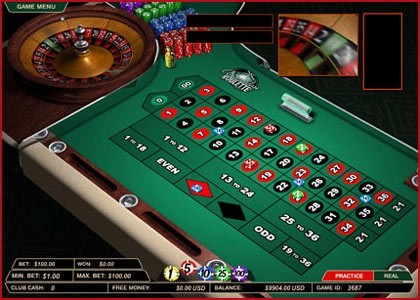 The roulette game online