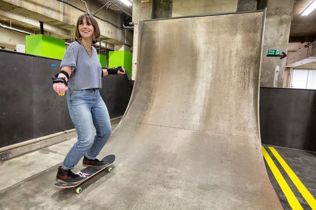 Old Selfridges Hotel transformed into Britain's largest free indoor skatepark