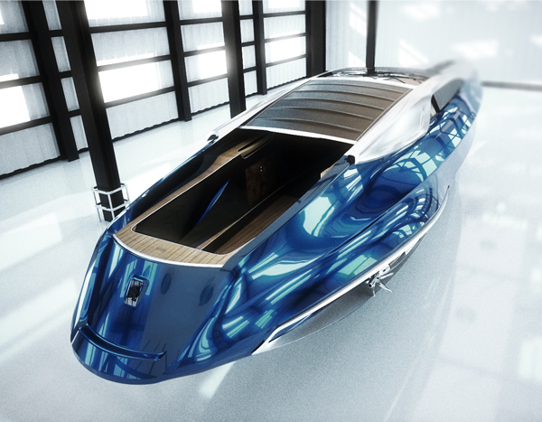 Seven Awesome Pictures of a Slick Rolls-Royce Yacht Design Inspired by a …