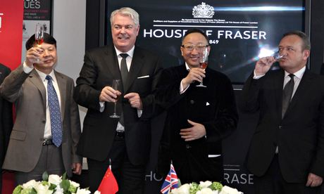 House of Fraser Falls to China's Sanpower for £450m