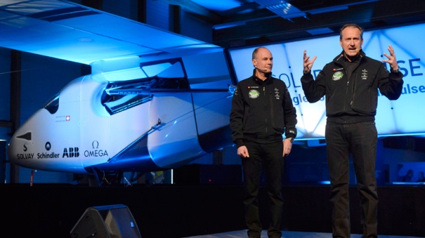 Solar Impulse Unveils Fuel-Free Plane for Round-the-World Flight