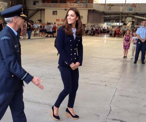 William and Kate in Auckland to duke it out