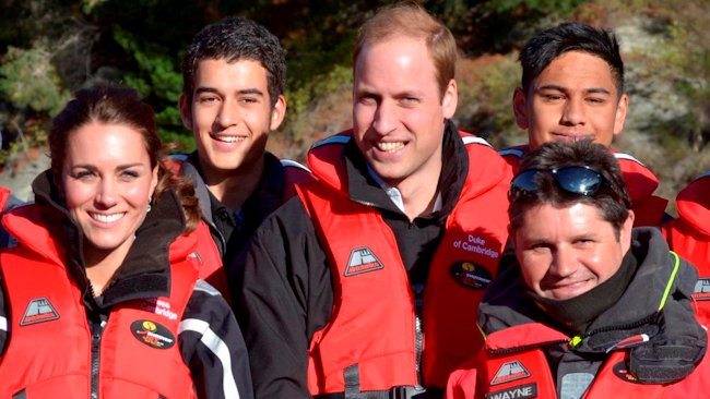 Duke and Duchess of Cambridge enjoy adrenalin thrills on the world's most …