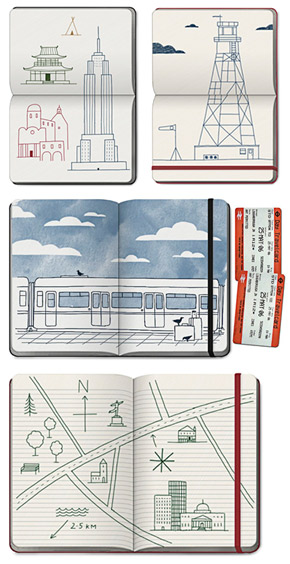 The Virtual Moleskine