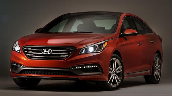 Hyundai Introduces '15 Sonata to 'Bloodbath' Segment