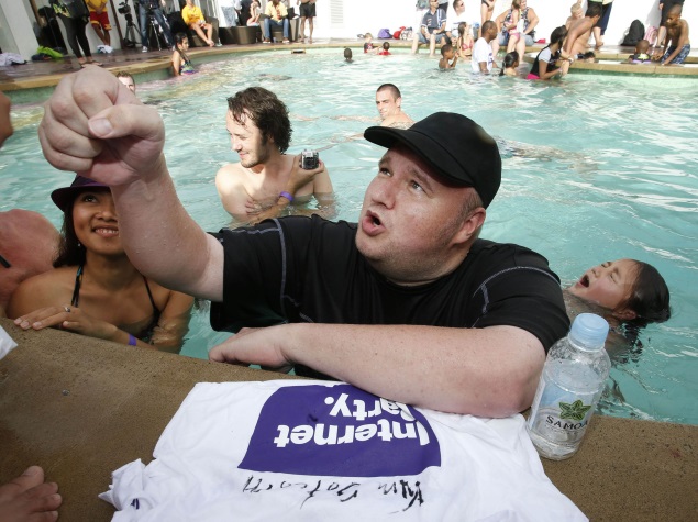 Mega's Kim Dotcom launches political party ahead of IPO