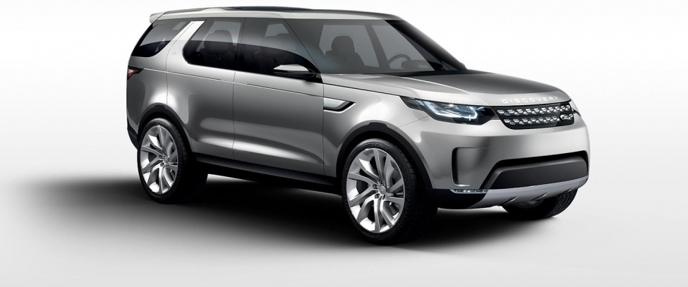 Land Rover Discovery with VISION Concept, Up for Reveal