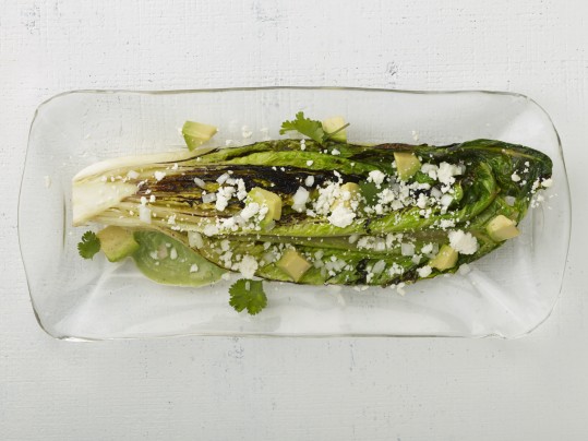 From Rose's Luxury chef, burnt romaine becomes a party on a plate