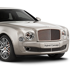 Bentley Unveils Hybrid Concept at International Automotive Show