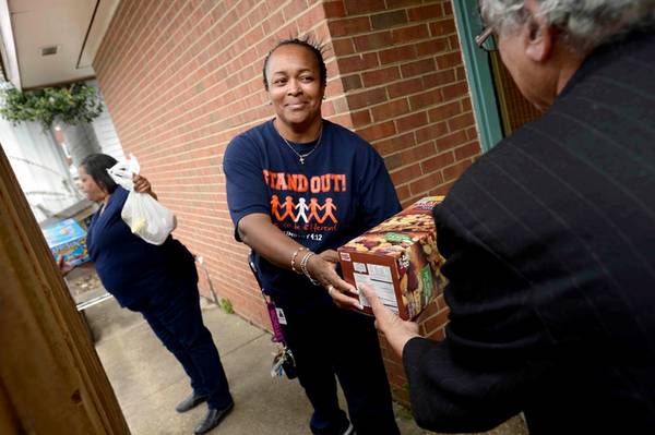 Food drive prevents a break in meals