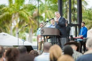 Calvary Chapel Celebrates Easter Service at FAU Stadium