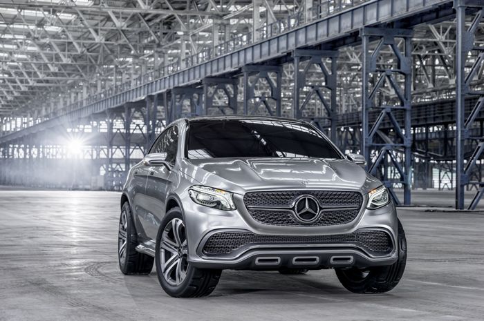 Mercedes Benz Concept Coupe SUV Unveiled At The Beijing Auto Show