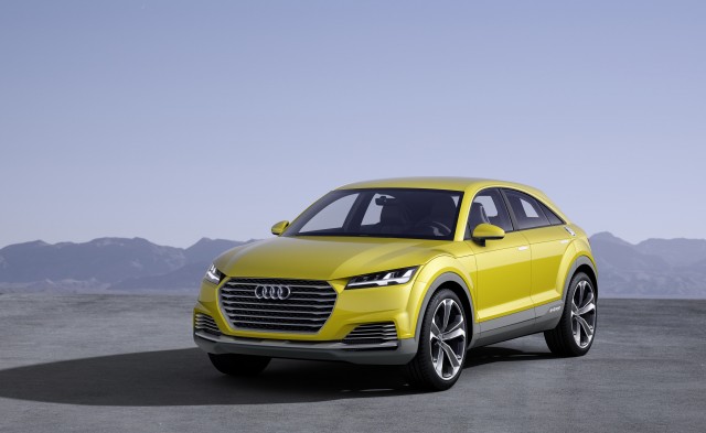 Audi Brings eTron to Beijing Disguised As a Rugged TT