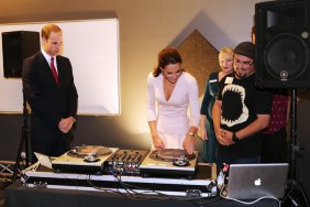 Prince William, Catherine take a spin on turntables