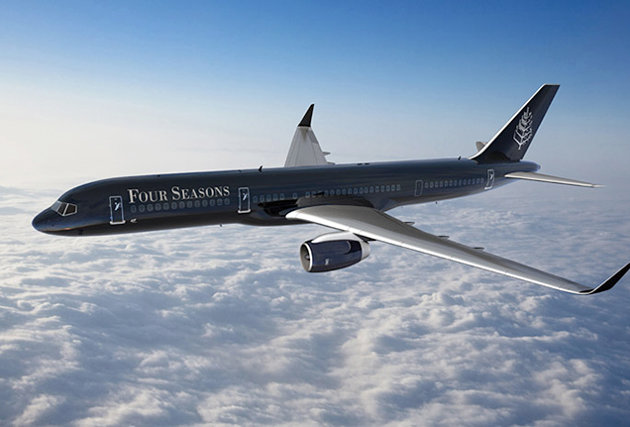 Four Seasons' private jet experience takes luxury to a new level