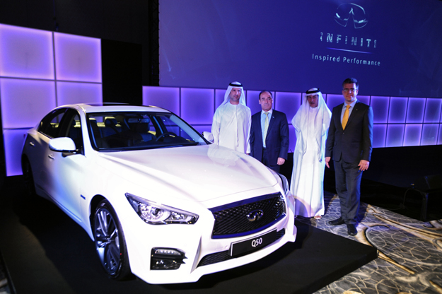 Infiniti unveils sports sedan Q50 in Abu Dhabi