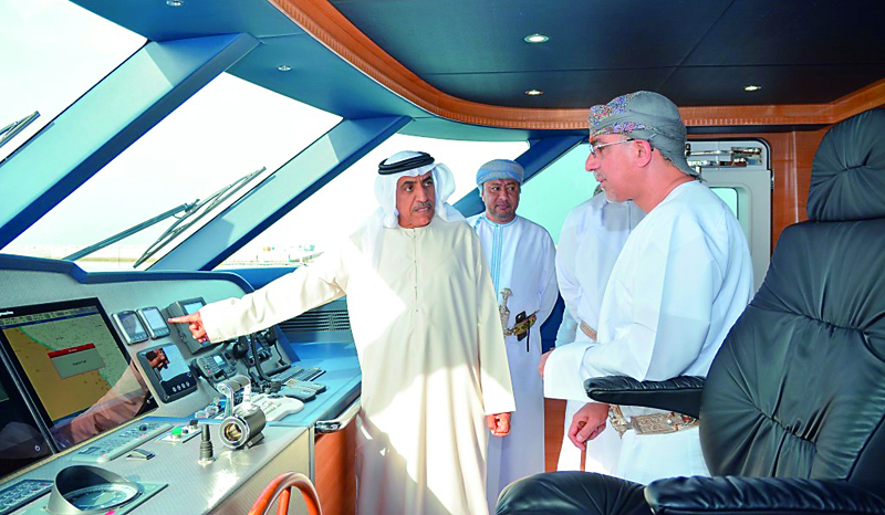 Super-yacht docks in Muscat for first time