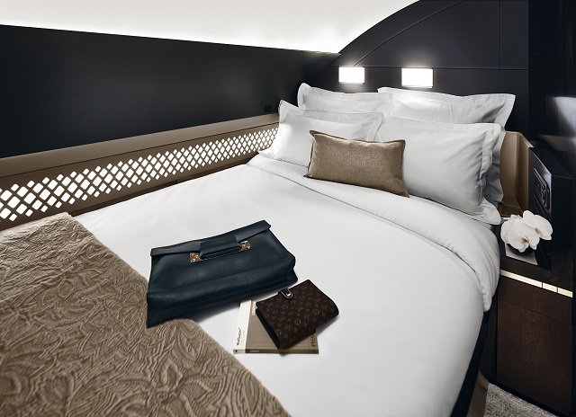 Etihad unveils 3-room suites in sky