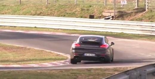 2017 Porsche Panamera spied on the Ring