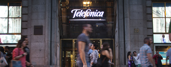 Telefónica Profit Falls