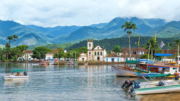 Paraty town near Rio. Photo: Alamy