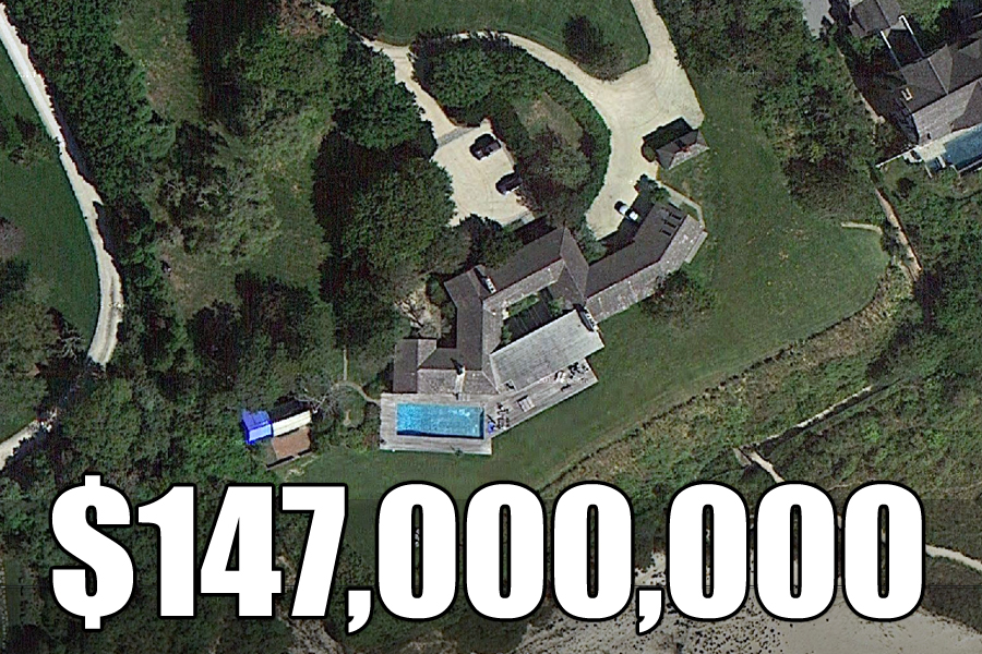 $147 Million! Priciest Home in US Sold in East Hampton