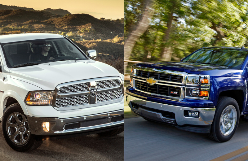 Pickup Comparison: 2014 Chevrolet Silverado 1500 vs. 2014 Ram 1500