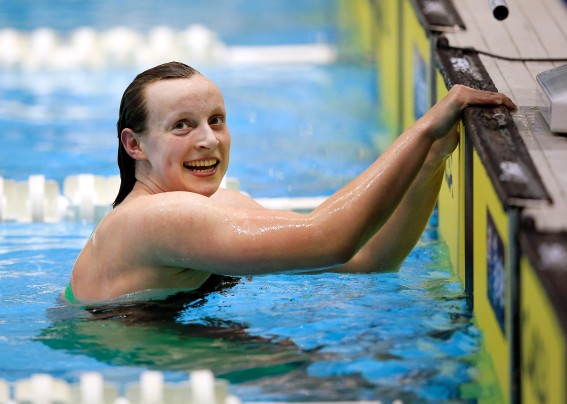 Olympic gold medalist Katie Ledecky orally commits to swim for Stanford