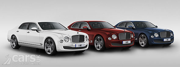 Bentley Mulsanne 95 celebrates 95 years of Bentley Motors