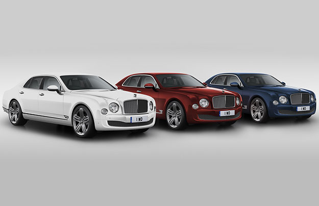 Новый Bentley Mulsanne посвятили 95-летию бренда