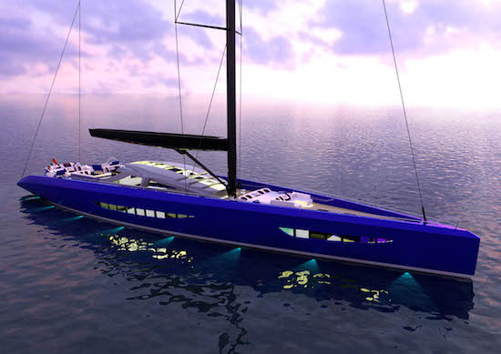Pannone Architetti designs 35m superyacht Shuairan