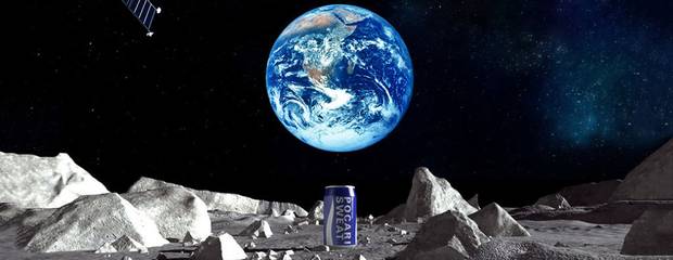 The first advert on the Moon: Japanese soft drink manufacturer will deliver a …