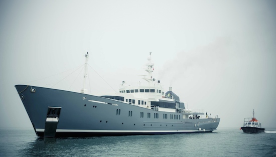 The refit of the 71m superyacht Enigma XK