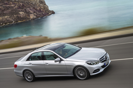 Mercedes E-Class cruises to record sales